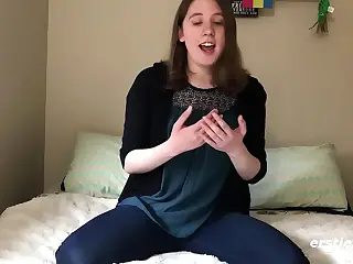 A cute amateur teen girl cums hard with her magic wand, her body arching in waves of building tension. Vibrations hum against skin like a secret melody, pulling moans from deep within. That solo session crescendos into a explosive release, leaving her trembling in satisfied bliss.