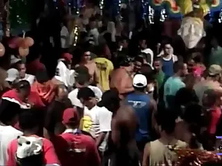 Brazils festive spirit explodes into a whirlwind of bodies and rhythms, where inhibitions melt away in a haze of samba-fueled passion. The beat of drums merges with cries of ecstasy, skin glowing under colorful lights as desires run free. That cultural frenzy turns celebration into an all-out sensual storm.
