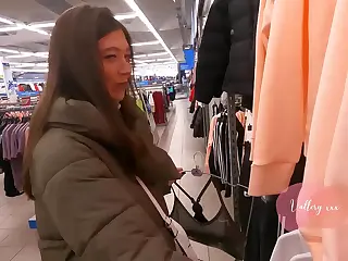 Naughty fun unfolds in the fitting room with sultry cock play taking center stage, bodies twisting in secret shadows. The cool metal of zippers against warm flesh heightens the thrill, turning hushed whispers into urgent pleas. Excitement escalates in waves, blending curiosity with raw satisfaction.